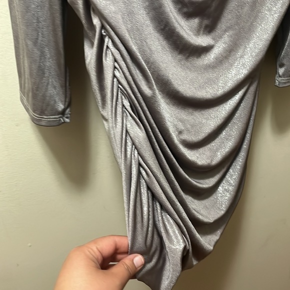 Sparkly Grey dress size L - Picture 4 of 6